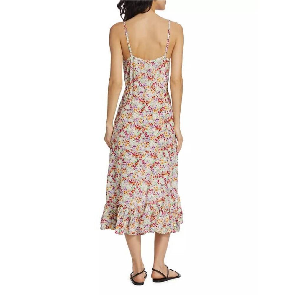 Rails Frida Floral Midi Sun Dress Fleur S NWT Resort Wear Festival Coastal - Picture 6 of 9